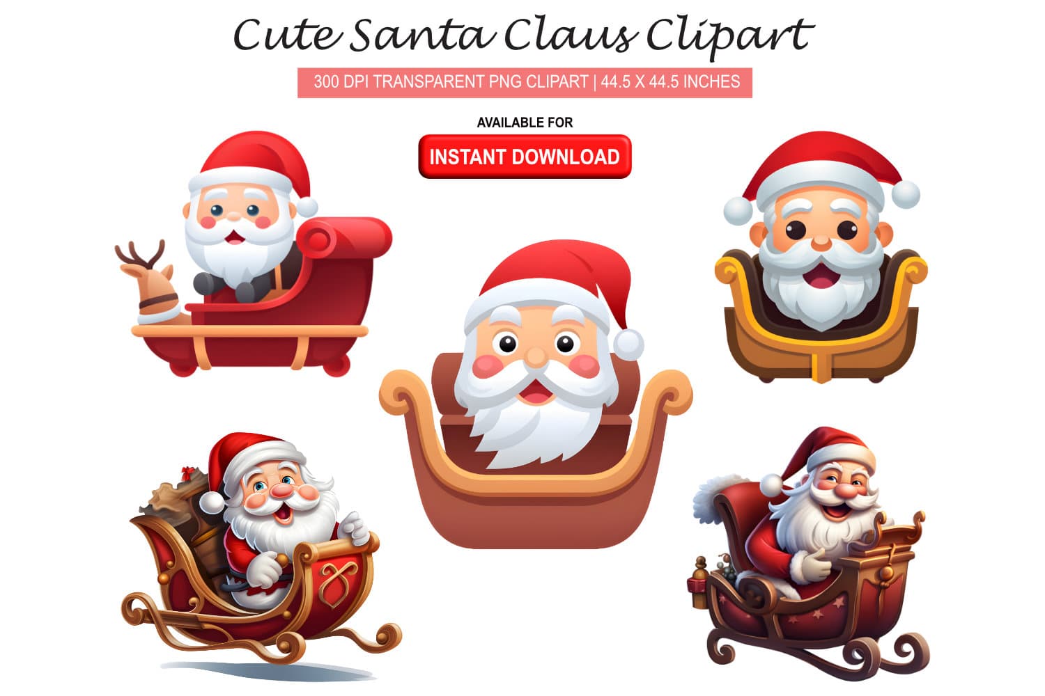 Santa Claus Christmas Clipart