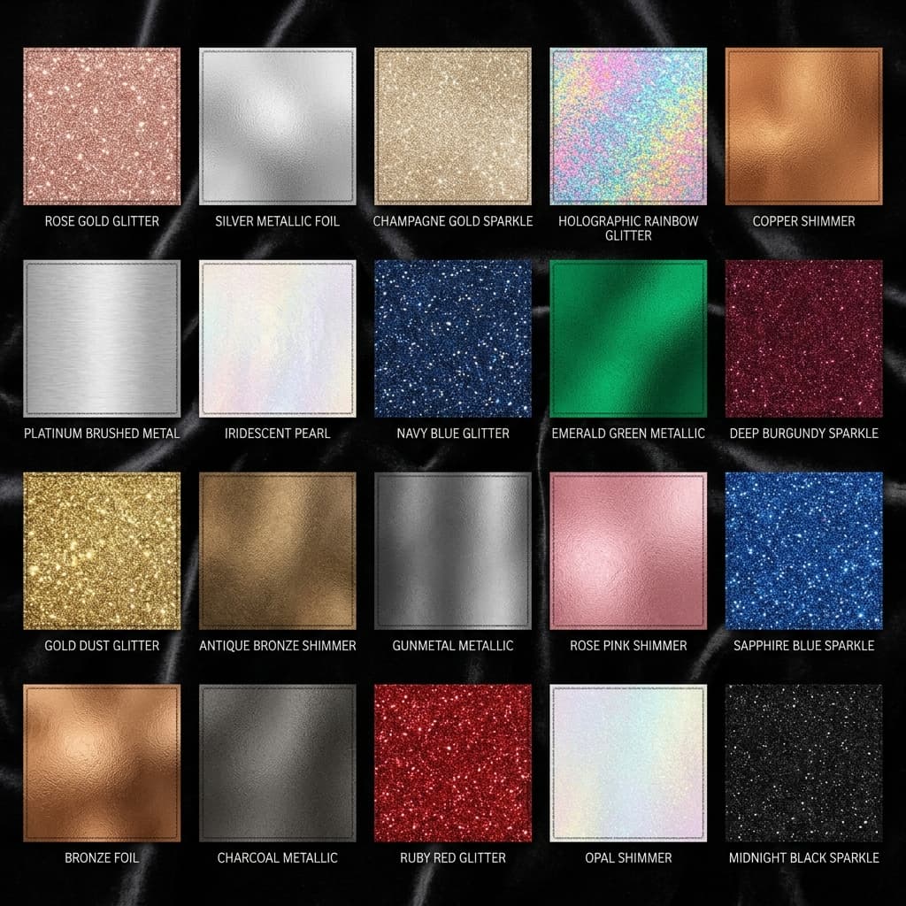 Glitter & Metallic Backgrounds โ 20 Papers